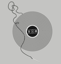 Put The Needle On The Record t-shirt design