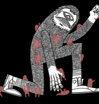 Goliath t-shirt design