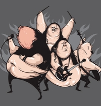 HEEEAAAAVYYY Metal!!! t-shirt design