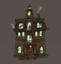 Billy Says It's Haunted t-shirt design