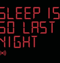 Sleep is so last night t-shirt design
