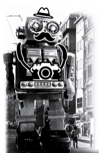 Mr. Roboto Goes Sightseeing, For Sci-Fi Nerds + Threadless Collection