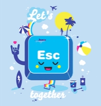 Escape t-shirt design