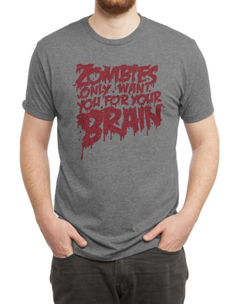 Zombies only want you for your brain Hero Shot