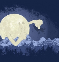 Quit Howling at Me t-shirt design