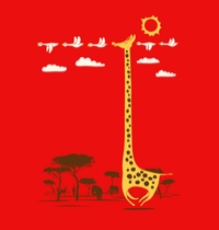 I'm Like a Bird! t-shirt design