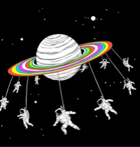 Saturn-Go-Round t-shirt design