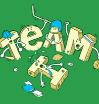 There's No 'I' In 'TEAM' t-shirt design