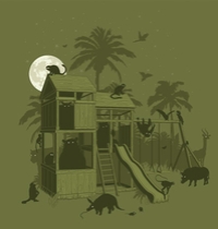 Jungle Gym t-shirt design