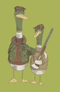 Hunting Ducks, David's Designs + Threadless Collection