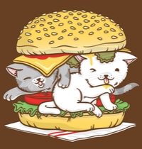 Catburger t-shirt design