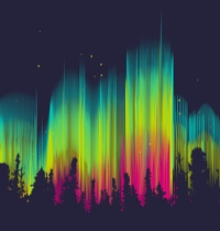 Electric Sky t-shirt design