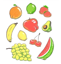 Booty Fruit t-shirt design