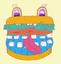 Burgertee t-shirt design