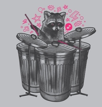 The Drummer t-shirt design