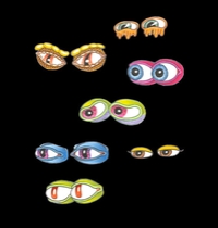 Eyes in the Dark t-shirt design