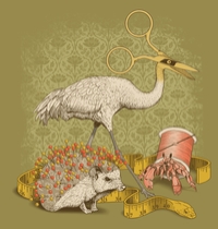 Alice's Sewing Basket t-shirt design