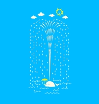 I Love Rainy Days t-shirt design