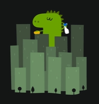 Clean Monster t-shirt design