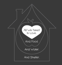 All We Need is Love And Food And Water And Shelter t-shirt design