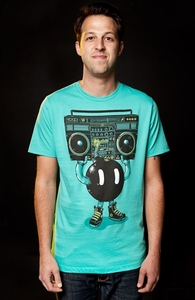 Boom Box, New and Top Selling Music T-Shirts + Threadless Collection