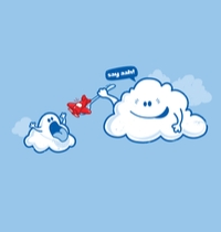Here Comes the Airplane t-shirt design