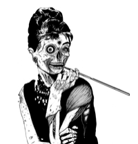 Zombie at Tiffany s t-shirt design