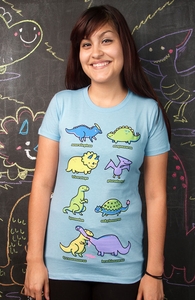 Know Your Dinosaurs, Best Ladies T-Shirts + Threadless Collection