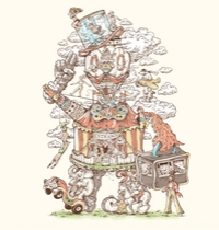 Traveling Circus t-shirt design