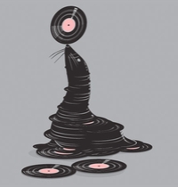Recording Seal t-shirt design