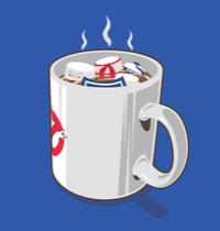 Something Strange In Your Beverage t-shirt design