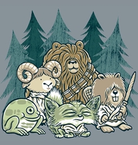 May the Forest be With You t-shirt design
