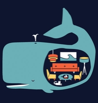 Moby Was A Consumer t-shirt design