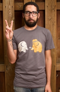 Mammoths were Hippies, Was $9.95 - Now $8.99! + Threadless Collection