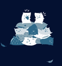 Pillow Fight t-shirt design