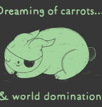 Dreaming of Carrots t-shirt design