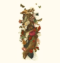The Fox Confessor t-shirt design
