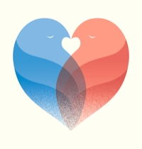 Lovebirds t-shirt design