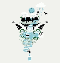 Water, Just Water t-shirt design