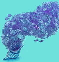 Sounds Of The Ocean t-shirt design