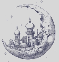 Arabian Crescent t-shirt design