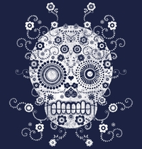 Sugar Skull t-shirt design