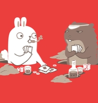 Bunny and Gopher t-shirt design