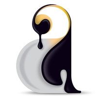 A Penguin t-shirt design