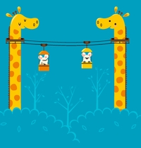 Skyrides t-shirt design