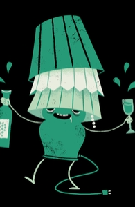 Lights Out - Justin White, Justin's Designs + Threadless Collection