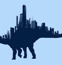 Citysaurs t-shirt design