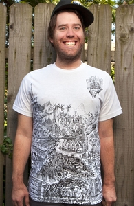 Panorama of the City of Interzone, $8.99 Tees + Threadless Collection