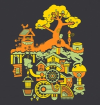 SUBterrain (Make a Wish) t-shirt design