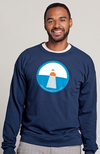 Leaping Dolphins, Select Guys Terry Pullover, Guys Select + Threadless Collection